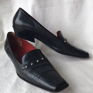 Ballin Leather Loafers size 38 EU Made in Italy